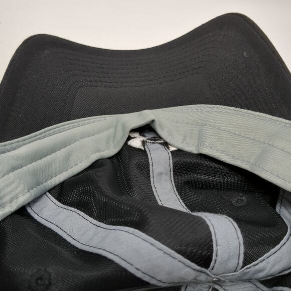 Under Armour Baseball Cap Black One Size Adjustable Embroidered 6 Panel - Picture 8 of 9